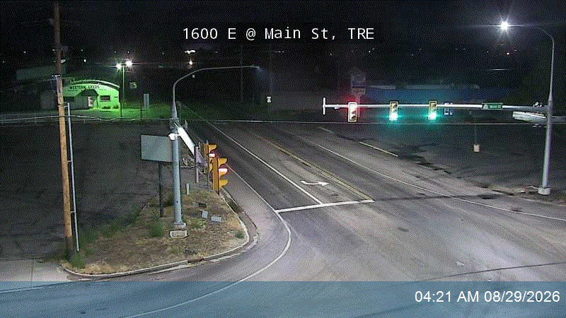 1600 E / SR-13 @ Main St / SR-102 / MP 11.17, TRE live camera view