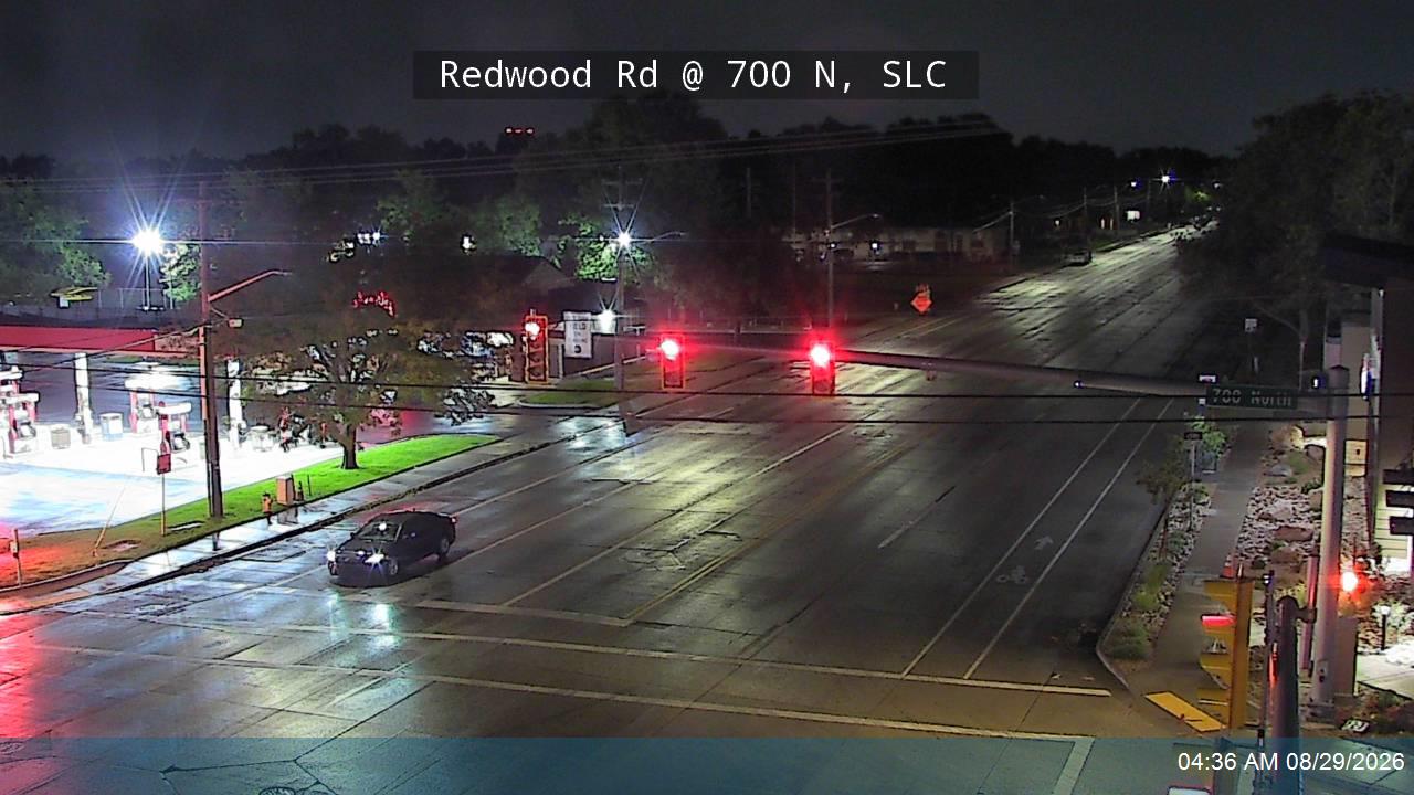 Redwood Rd / SR-68 @ 700 N, SLC live camera view