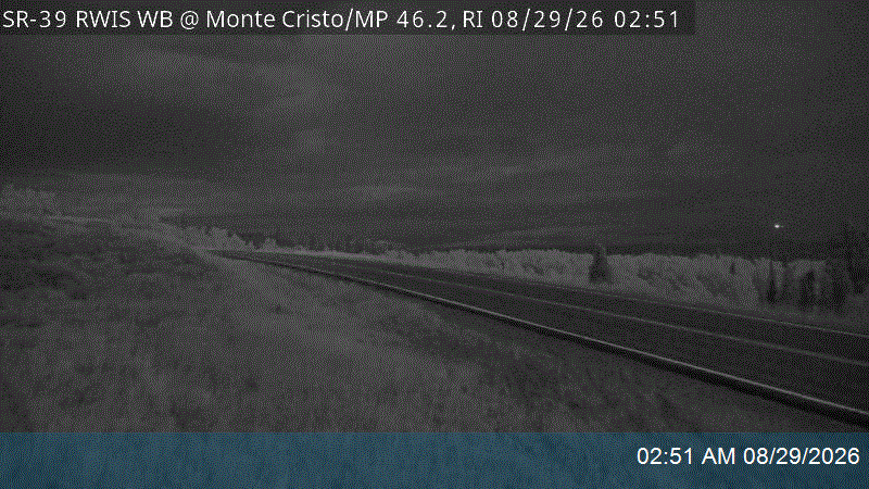 SR-39 RWIS WB @ Monte Cristo / MP 46.2, RI live camera view