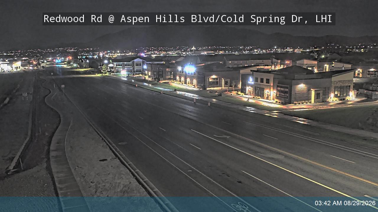 Redwood Rd / SR-68 @ Aspen Hills Blvd / Cold Spring Dr, LHI live camera view
