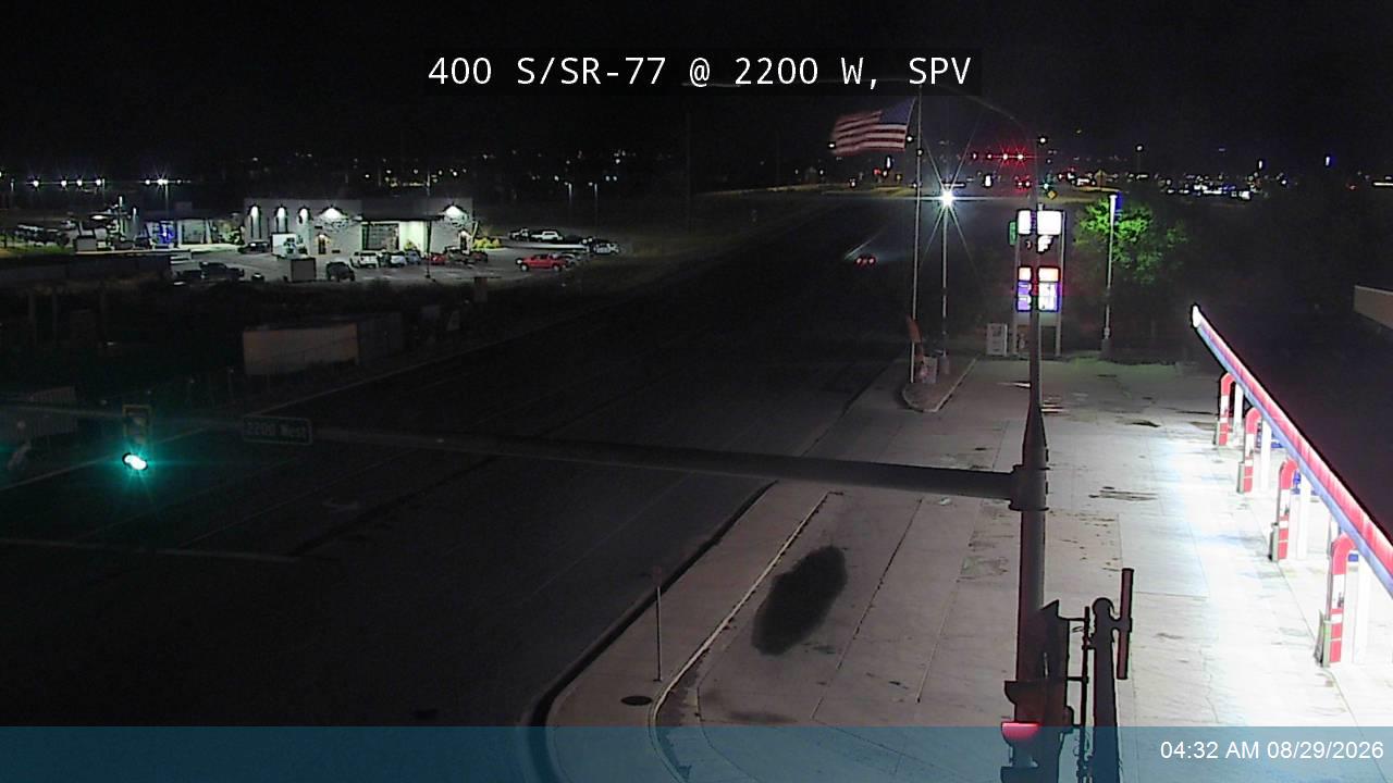 400 S / SR-77 @ 2200 W, SPV live camera view