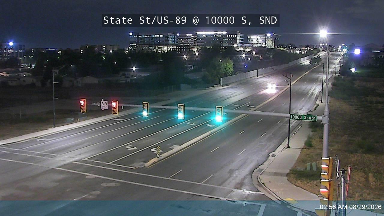 State St / US-89 @ 10000 S / Sego Lily Dr, SND live camera view