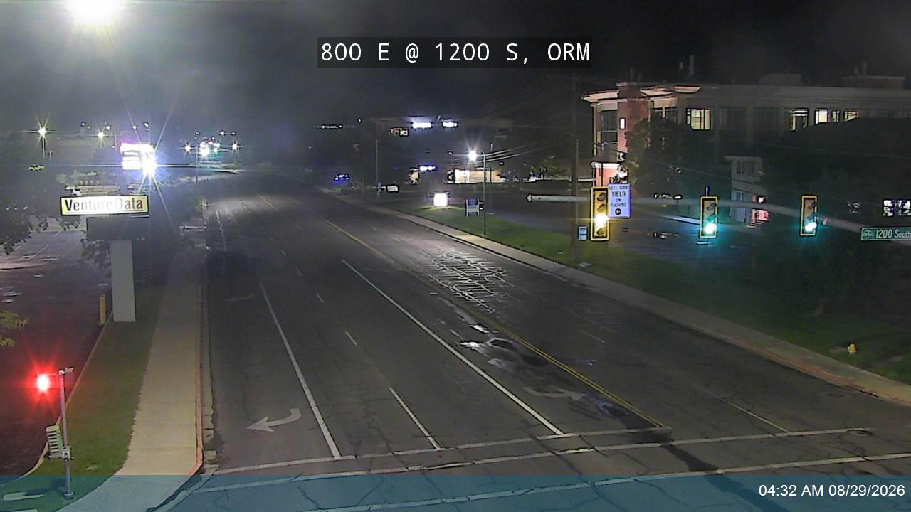 800 E @ 1200 S, ORM live camera view