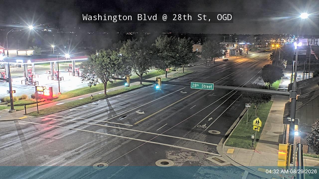 Washington Blvd / US-89 @ 28th St, OGD live camera view