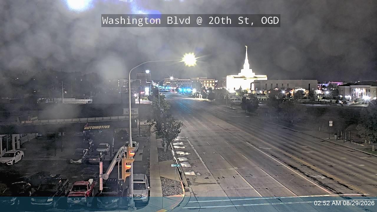 Washington Blvd / US-89 @ 20th St, OGD live camera view