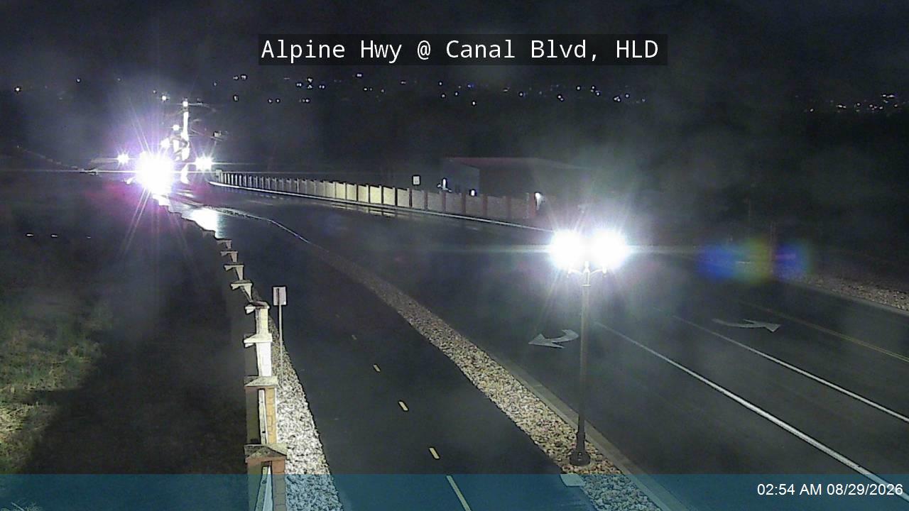 Alpine Hwy / SR-74 @ Canal Blvd, HLD live camera view
