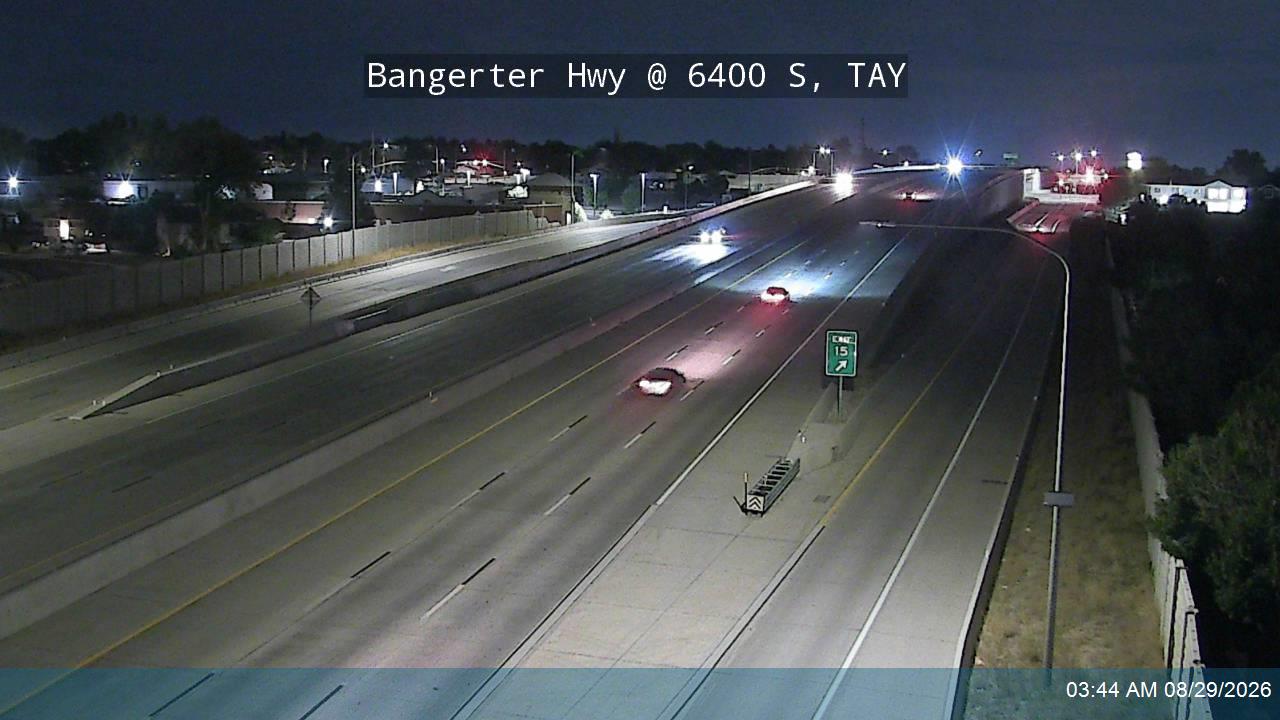 Bangerter Hwy / SR-154 @ 6400 S, TAY live camera view