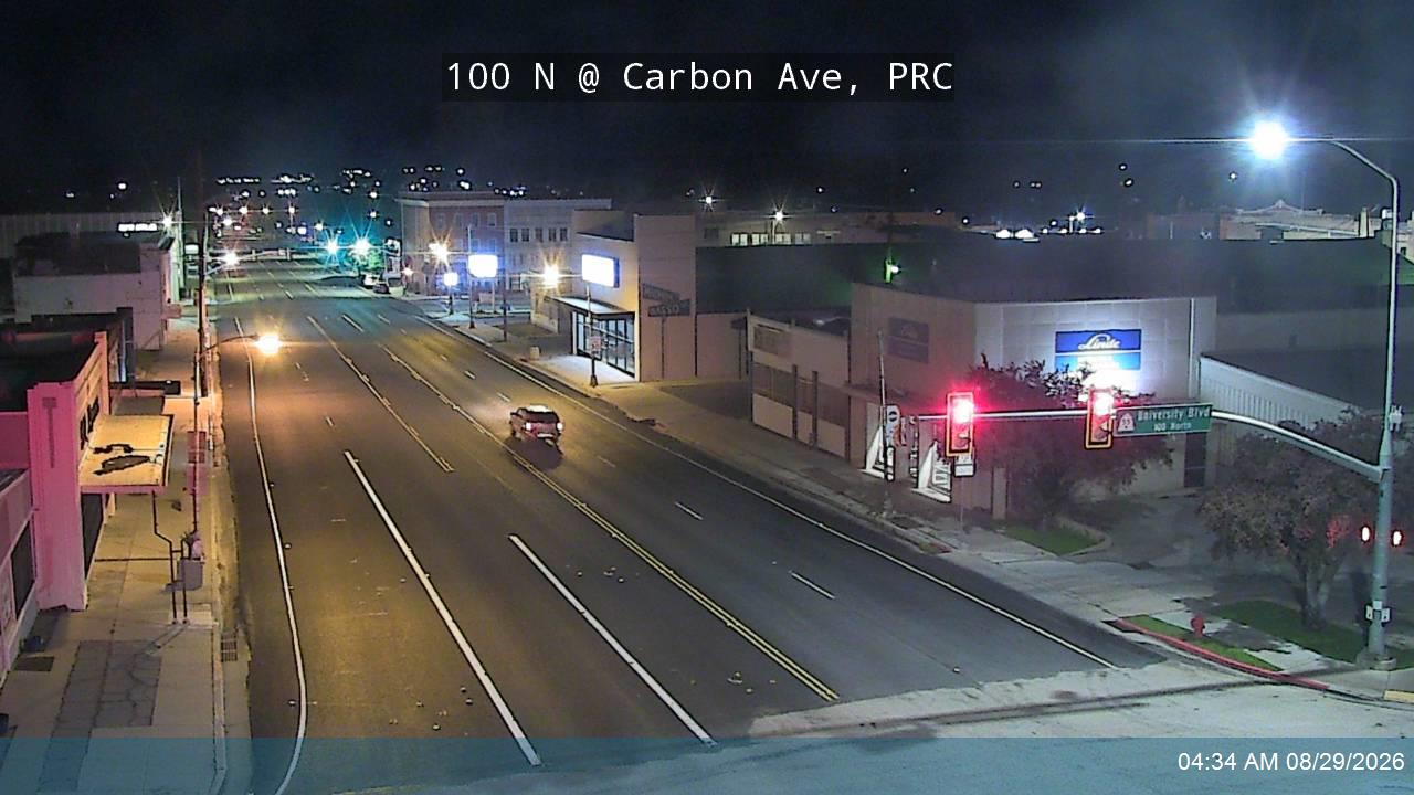 100 N / SR-55 @ Carbon Ave / SR-10, PRC live camera view