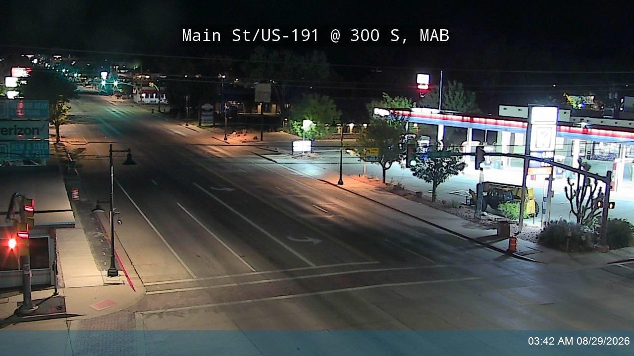 Main St / US-191 @ 300 S, MAB live camera view