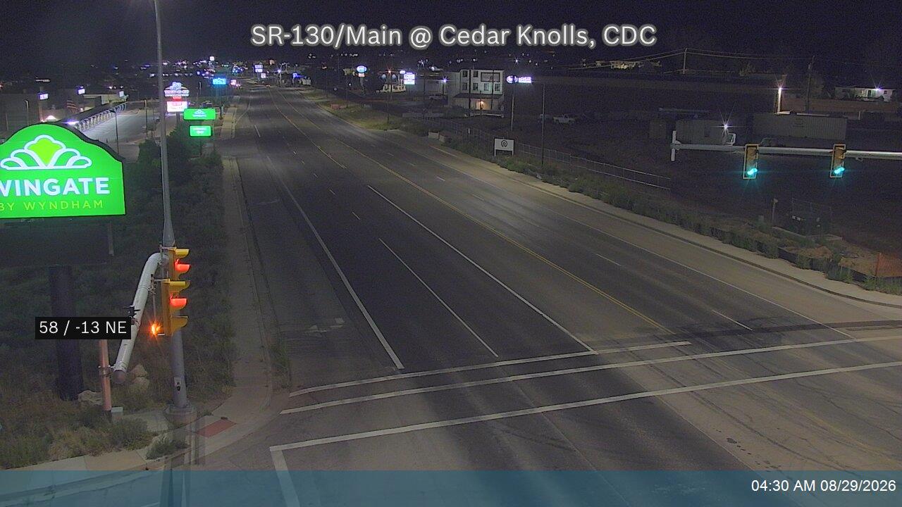 Main St / SR-130 @ Cedar Knolls, CDC live camera view