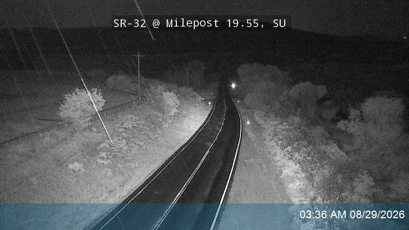 SR-32 @ Milepost 19.55, SU live camera view