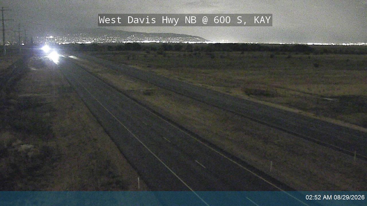 West Davis Hwy / SR-177 NB @ 600 S / MP 6.72, KAY live camera view