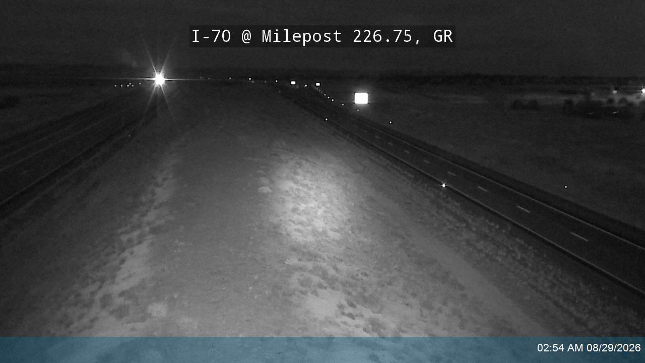 I-70 @ MP 226.75, GR live camera view