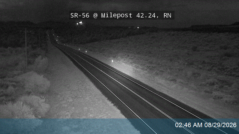 SR-56 @ Milepost 42.24, RN live camera view