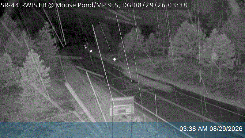 SR-44 RWIS EB @ Moose Pond / MP 9.5, DG live camera view