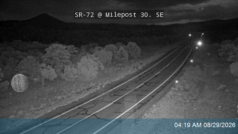 SR-72 @ Milepost 30, SE live camera view
