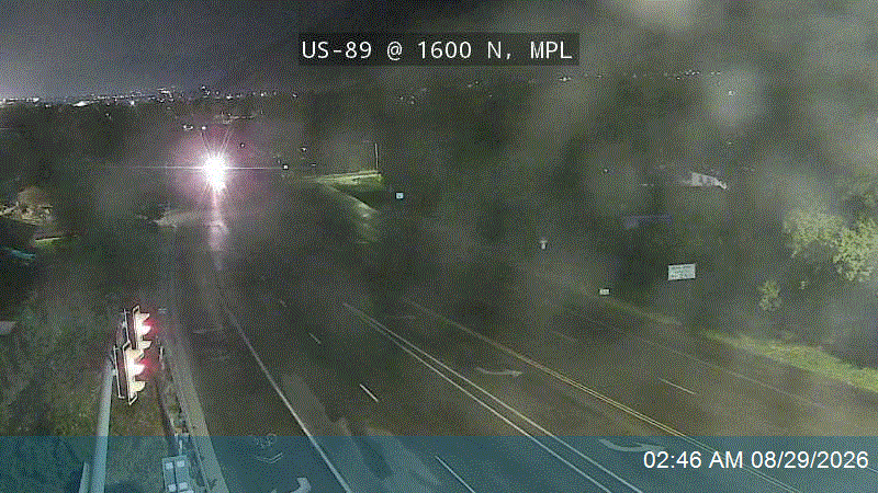 US-89 @ 1600 N, MPL live camera view