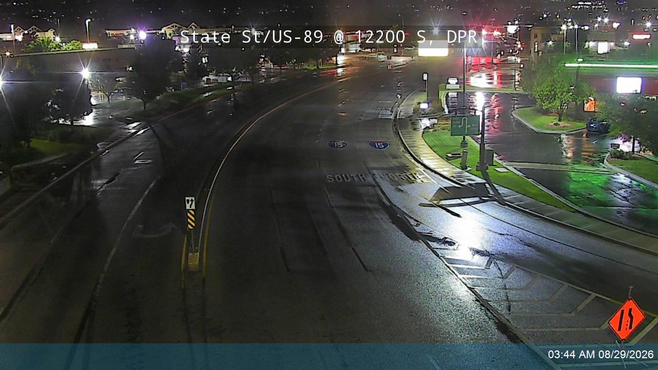 State St / US-89 @ 12200 S, DPR live camera view