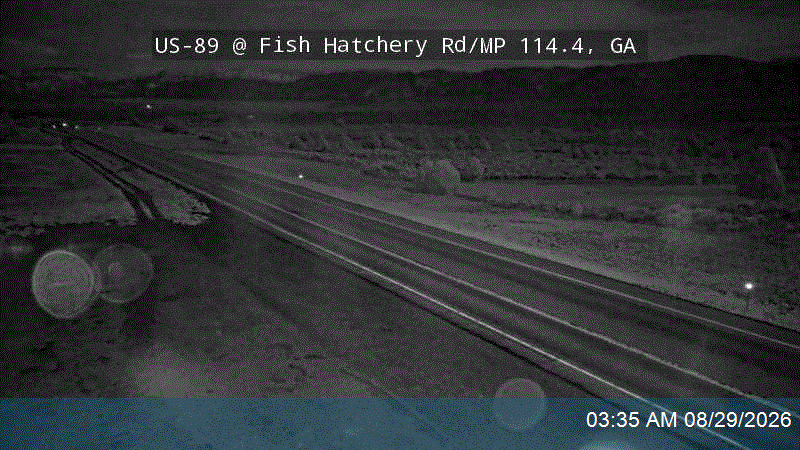 US-89 @ Fish Hatchery Rd / MP 114.4, GA live camera view