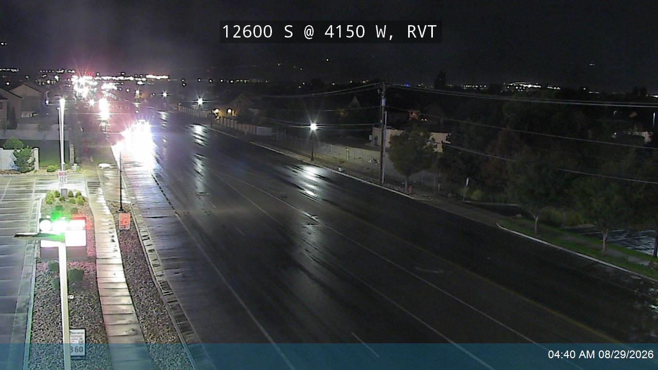 12600 S @ 4150 W, RVT live camera view