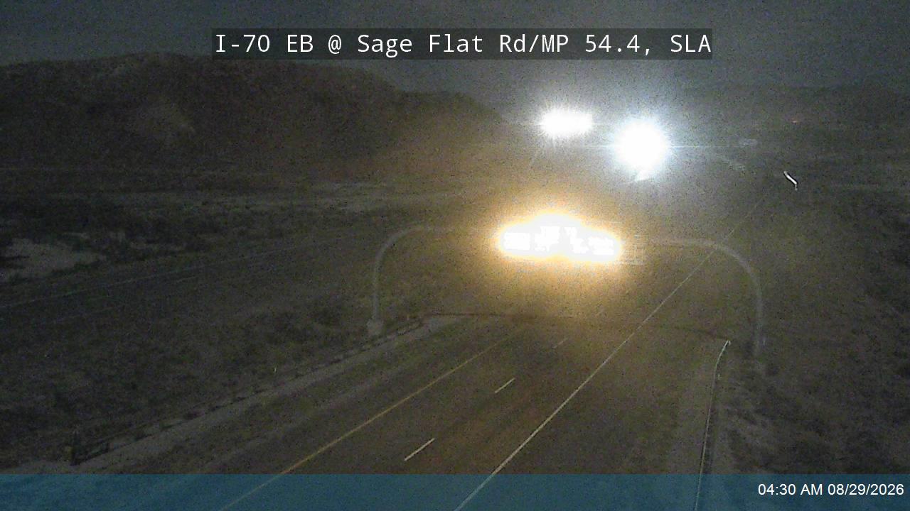 I-70 EB @ Sage Flat Rd / MP 54.4, SLA live camera view