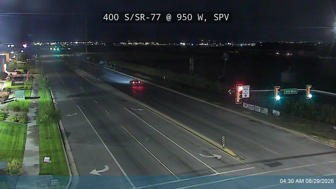 400 S / SR-77 @ 950 W, SPV live camera view