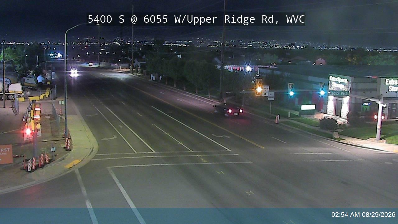 5400 S / SR-173 @ 6055 W / Upper Ridge Rd, WVC live camera view