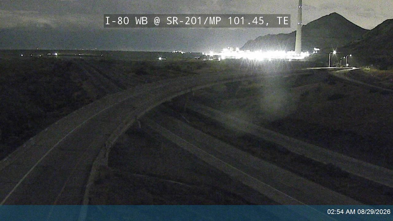 I-80 WB @ SR-201 / MP 101.45, TE live camera view