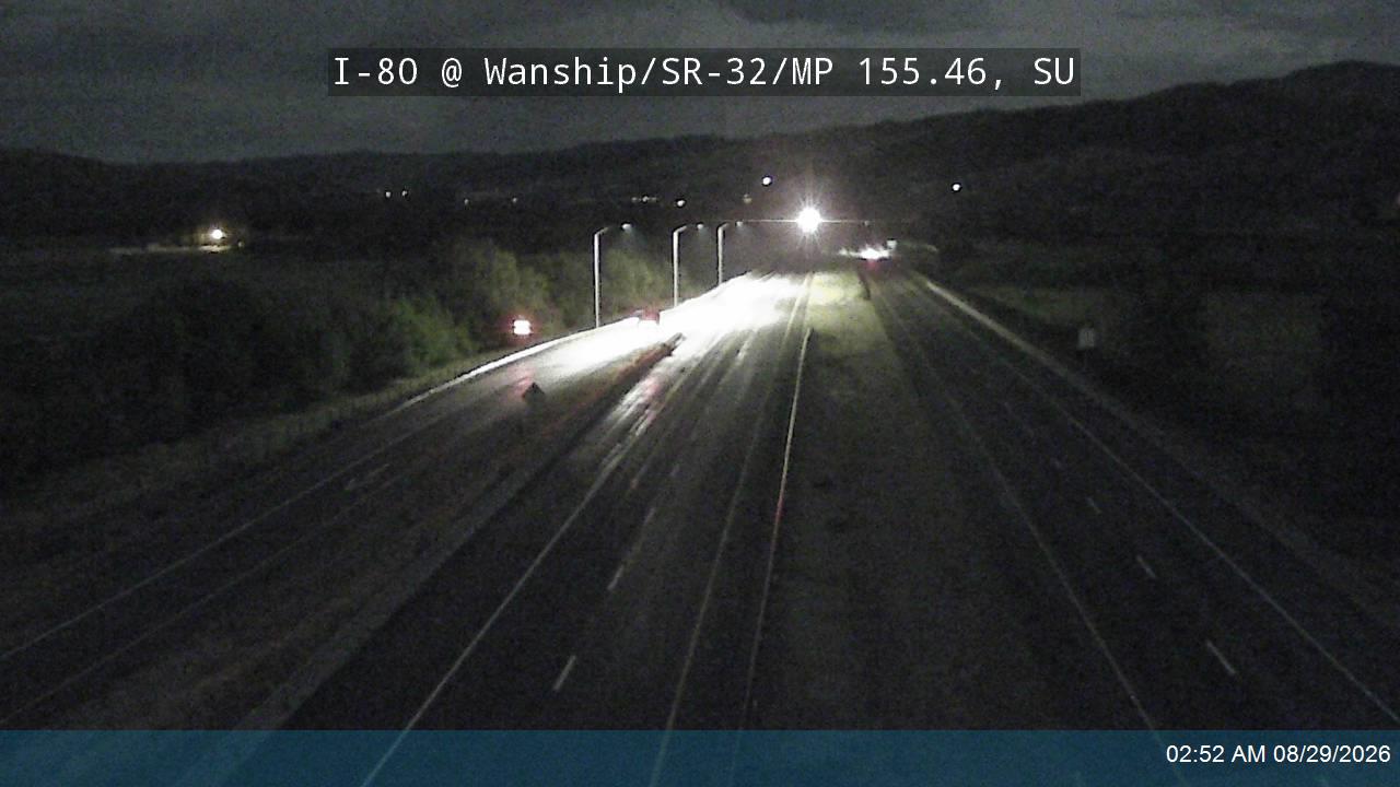 I-80 @ Wanship / SR-32 / MP 155.46, SU live camera view
