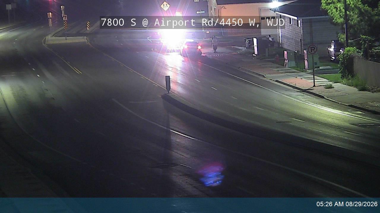 7800 S @ Airport Rd / 4450 W, WJD live camera view