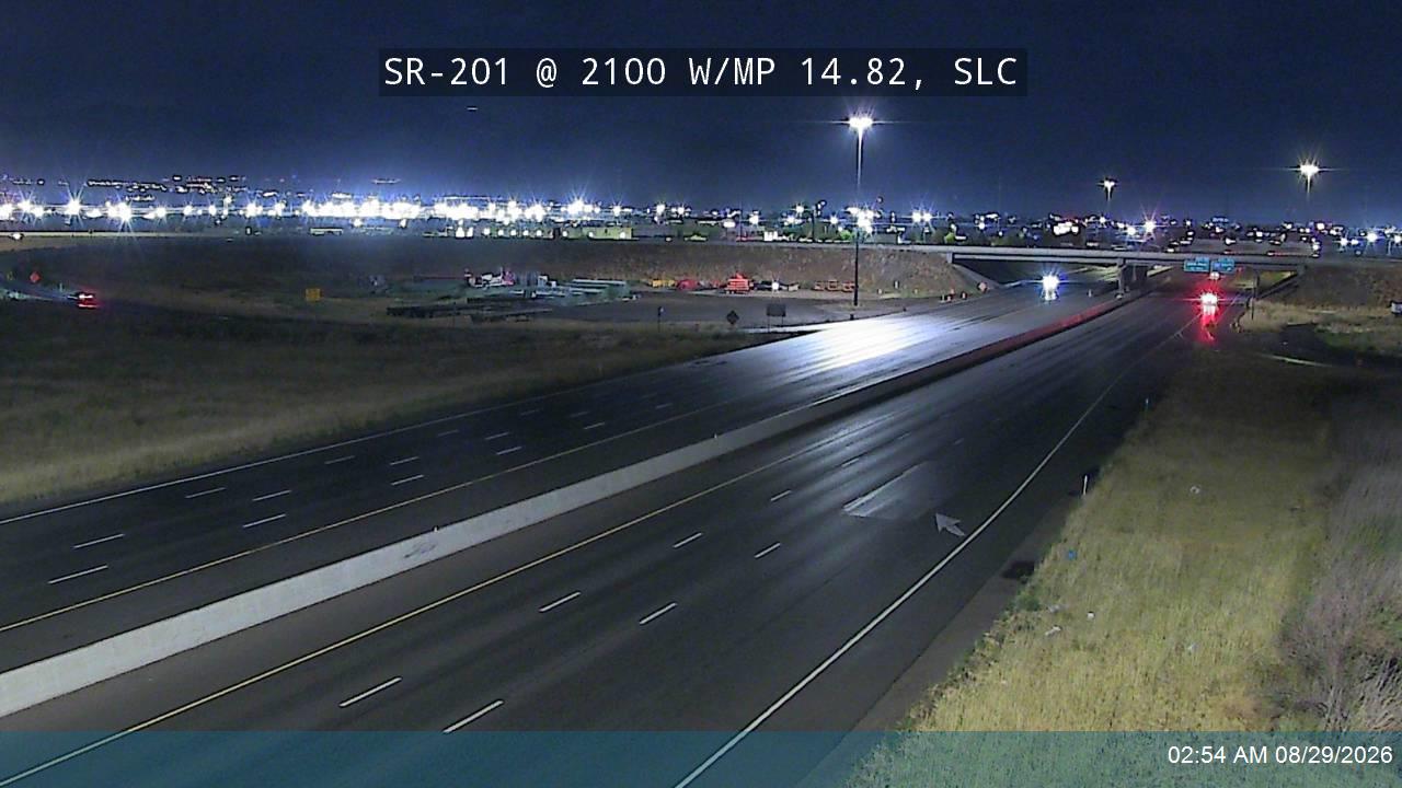 SR-201 @ 2100 W / MP 14.82, SLC live camera view