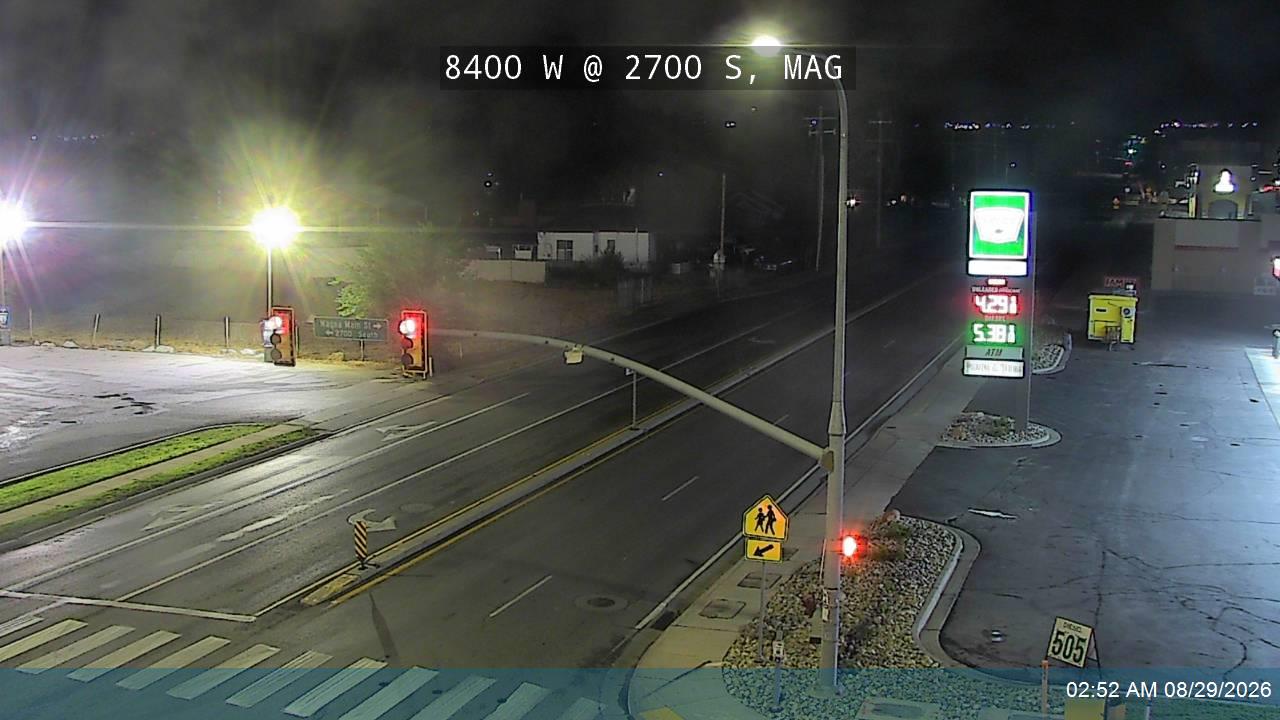 8400 W / Bacchus Hwy / SR-111 @ 2700 S / Main St, MAG live camera view