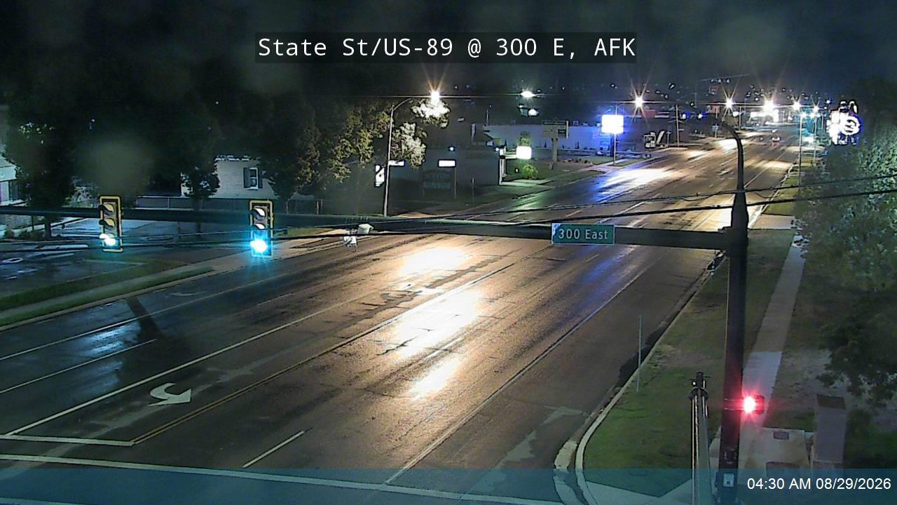 State St / US-89 @ 300 E, AFK live camera view