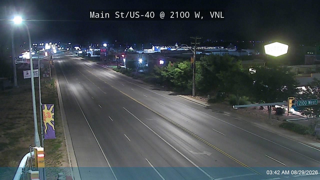 Main St / US-40 @ 2100 W / MP 141.64, VNL live camera view