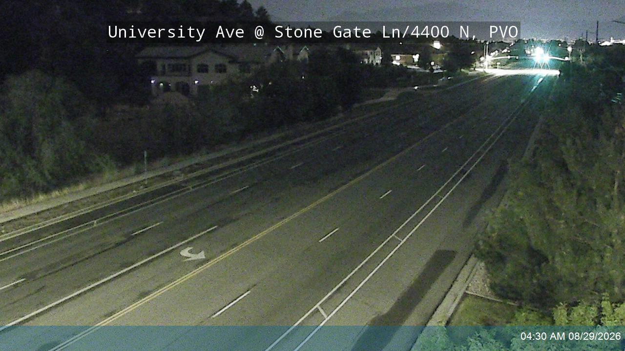 University Ave / US-189 @ Stone Gate Ln / 4400 N, PVO live camera view