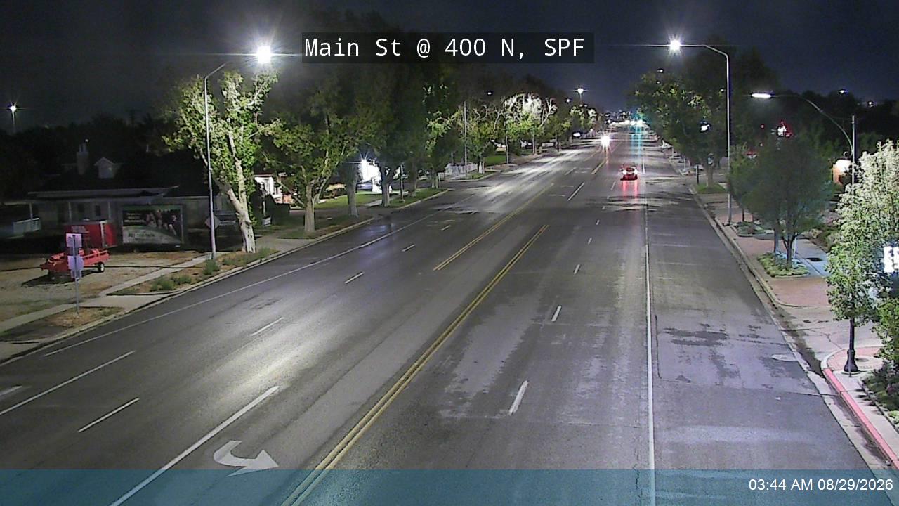 Main St / SR-156 @ 400 N / SR-147, SPF live camera view