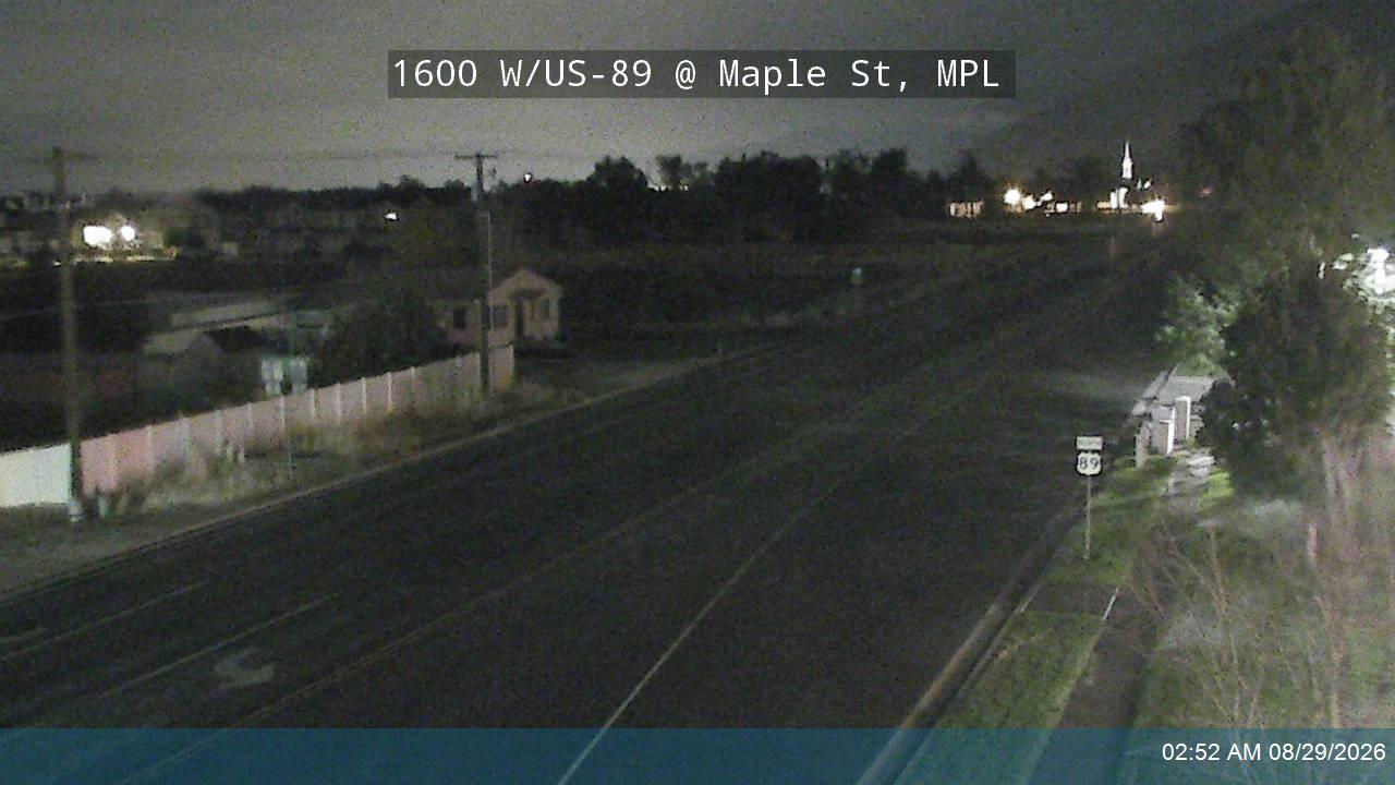 1600 W / US-89 @ Maple St / SR-147, MPL live camera view