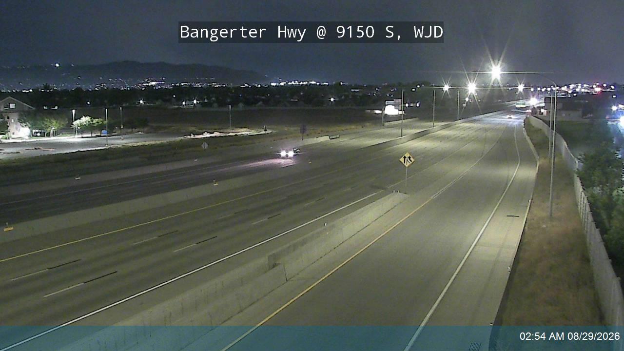 Bangerter Hwy / SR-154 @ 9150 S, WJD live camera view