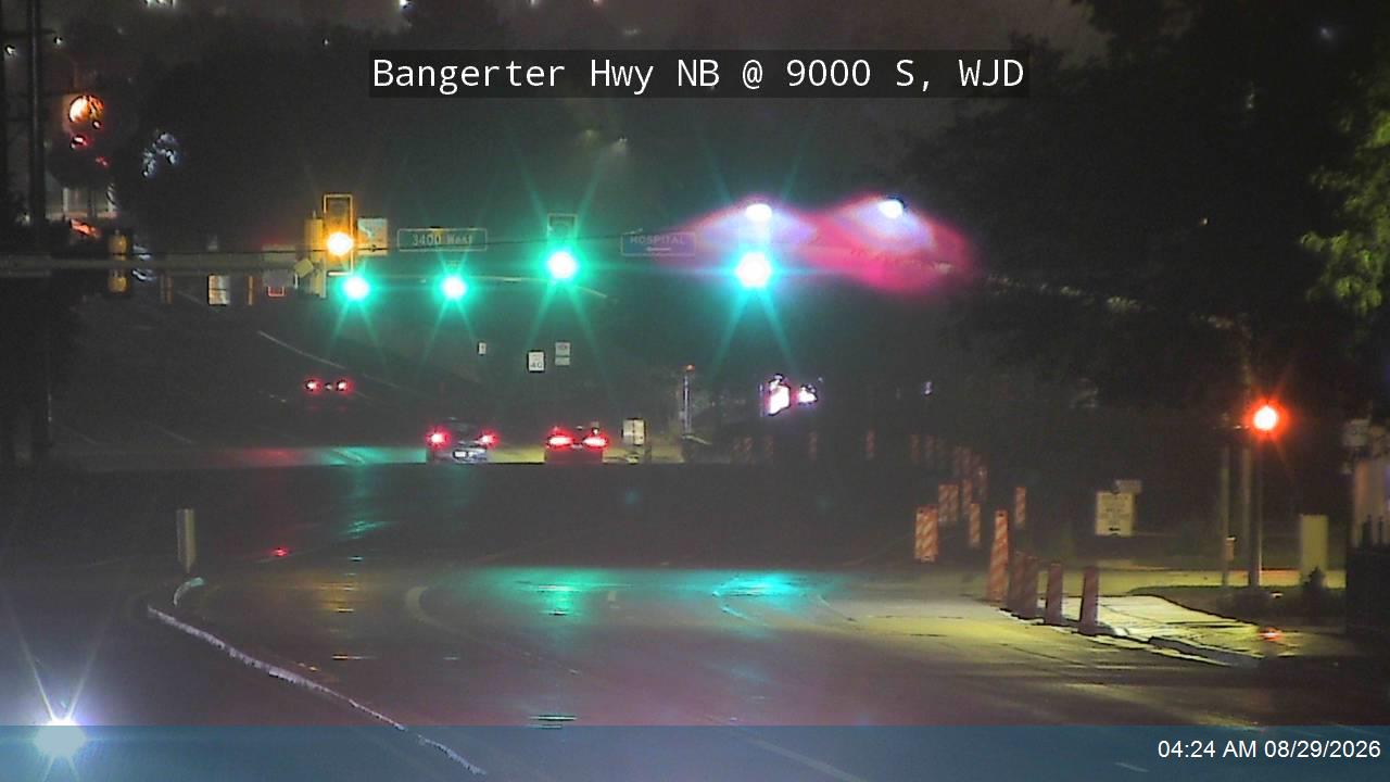 Bangerter Hwy / SR-154 NB @ 9000 S / SR-209, WJD live camera view