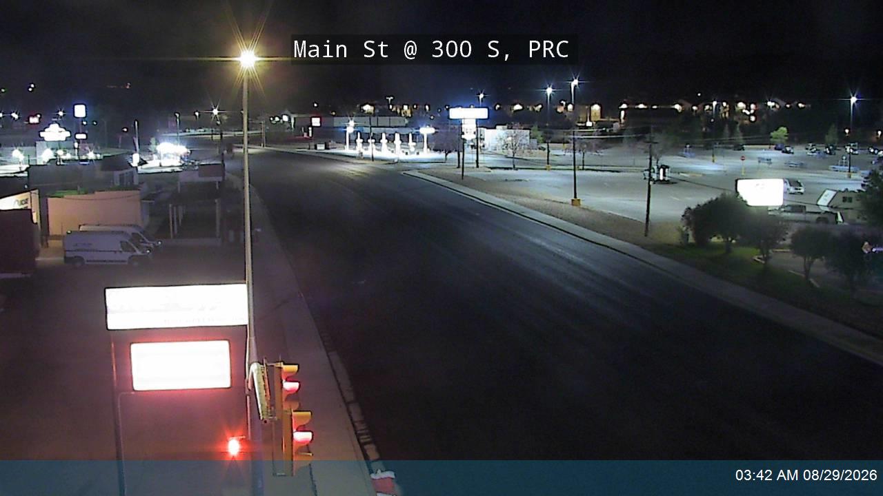 Main St / SR-55 @ 300 S, PRC live camera view