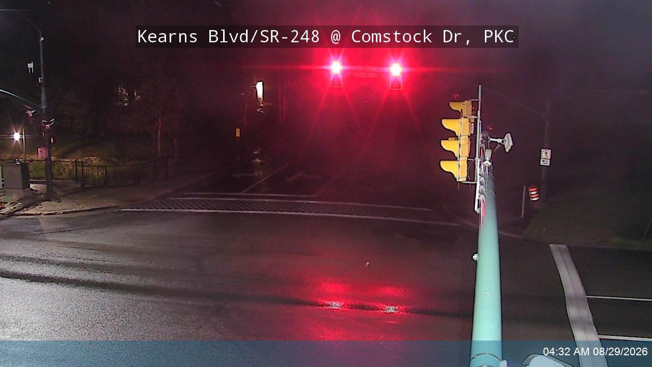 Kearns Blvd / SR-248 @ Comstock Dr, PKC live camera view