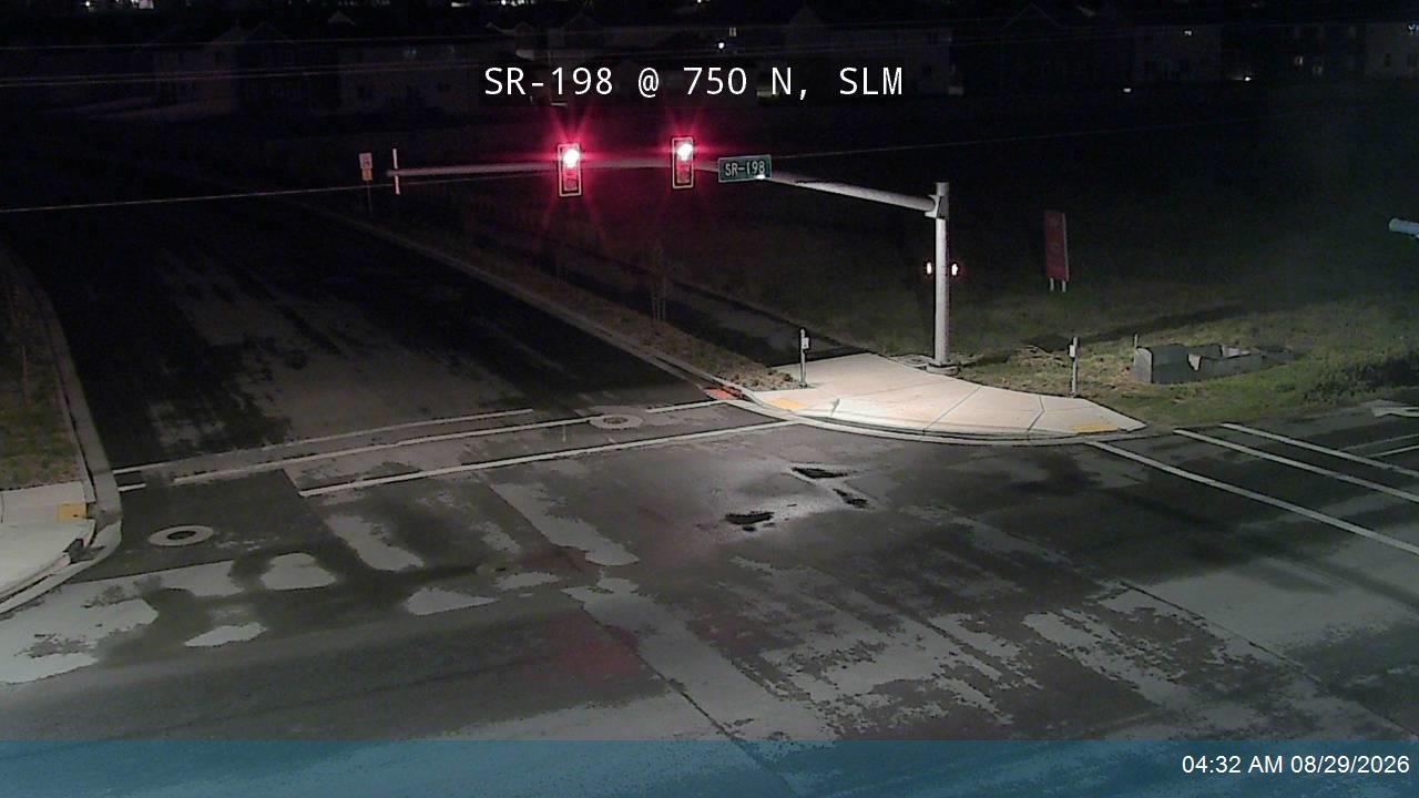 SR-198 @ 750 N, SLM live camera view