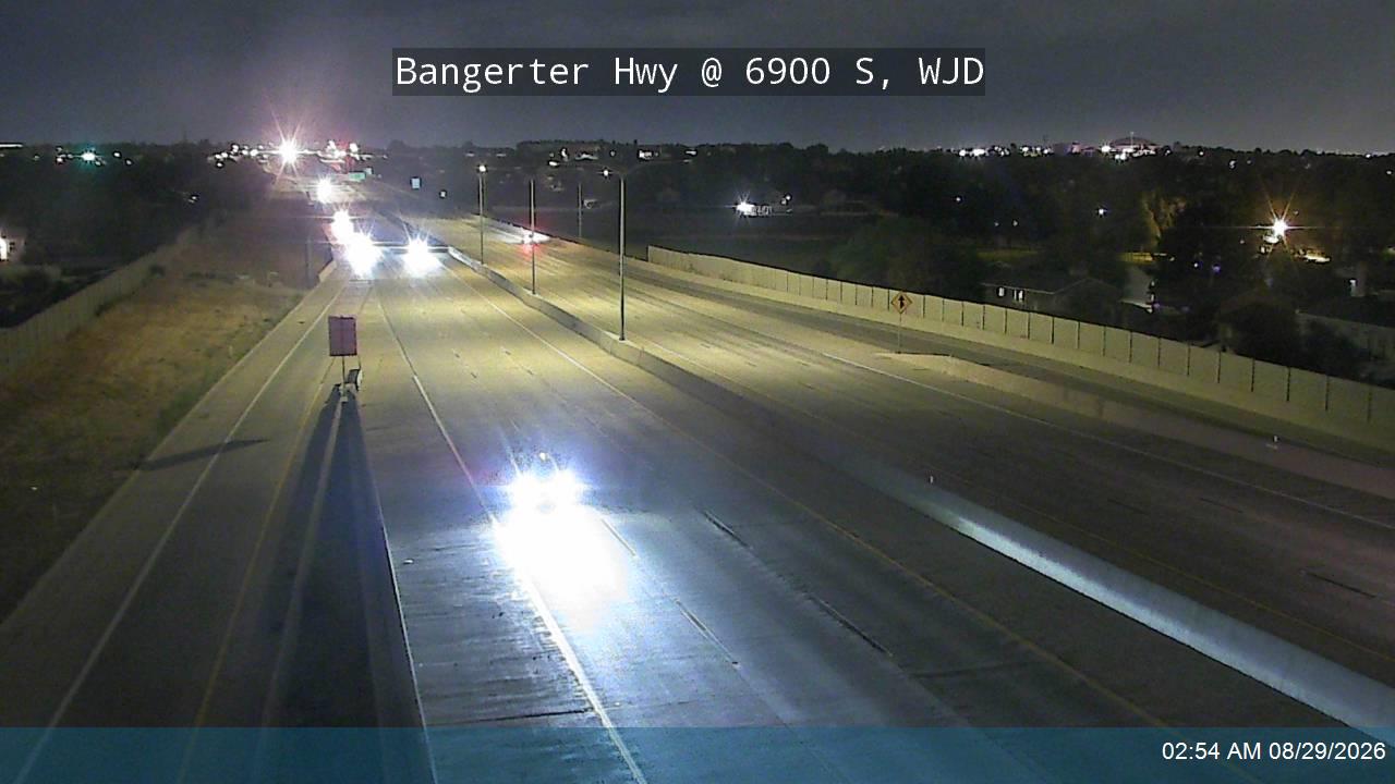 Bangerter Hwy / SR-154 @ 6900 S, WJD live camera view
