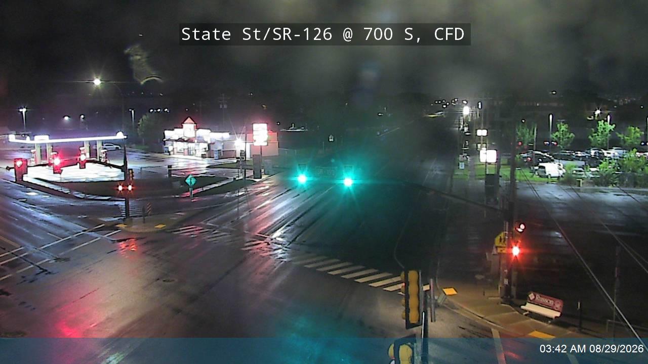 State St / SR-126 @ 700 S / SR-193, CFD live camera view