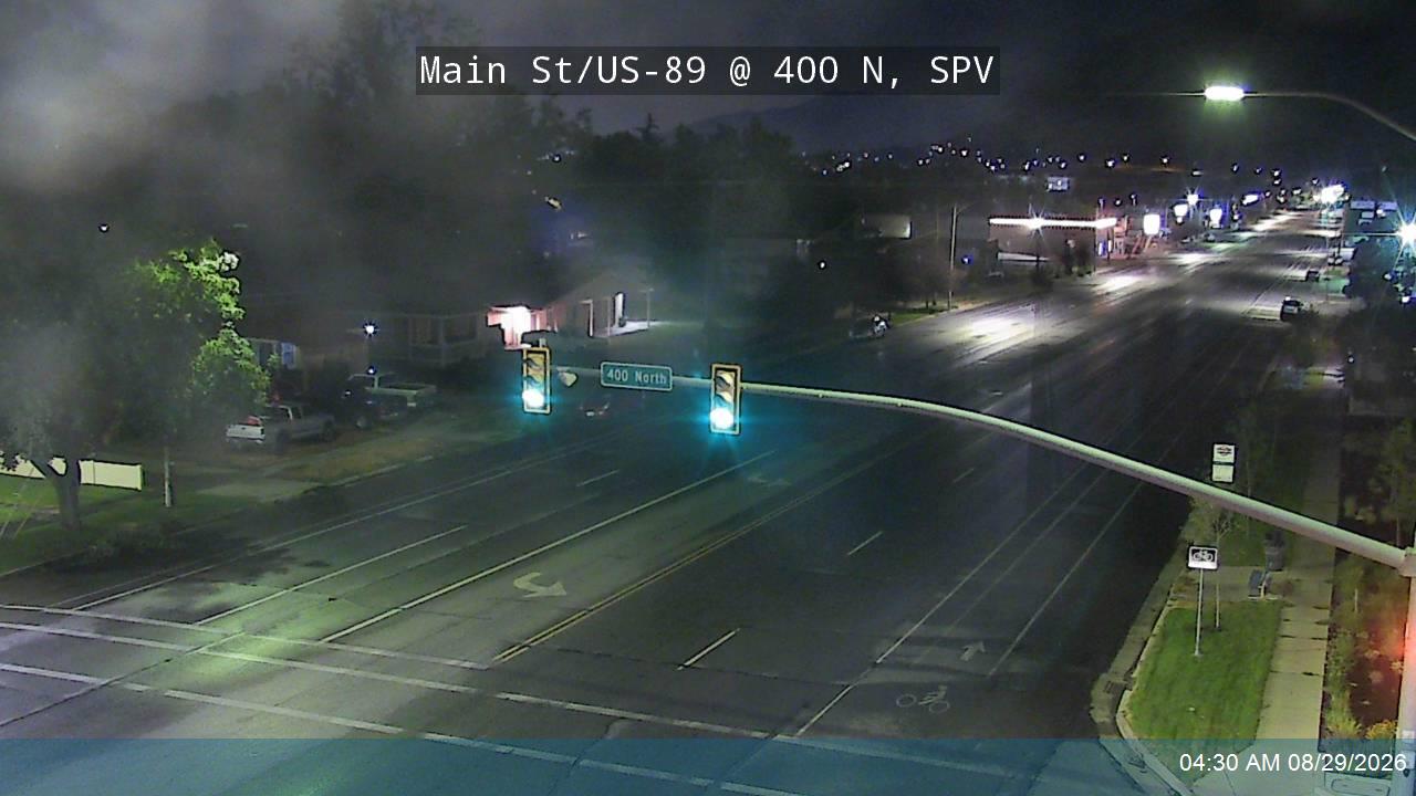 Main St / US-89 @ 400 N, SPV live camera view