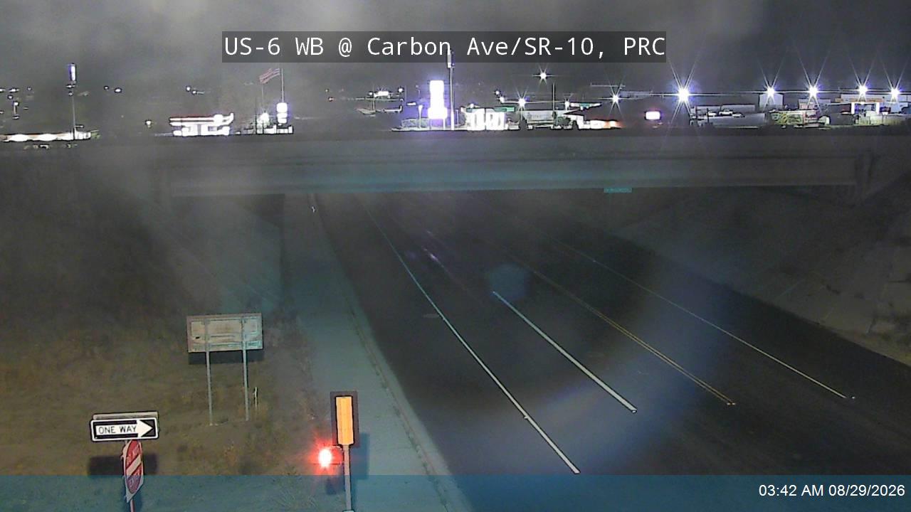 US-6 WB @ Carbon Ave / SR-10, PRC live camera view