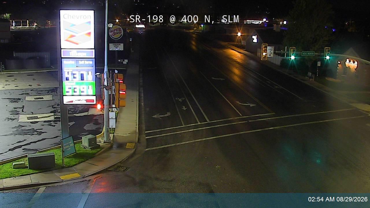SR-198 @ 400 N, SLM live camera view