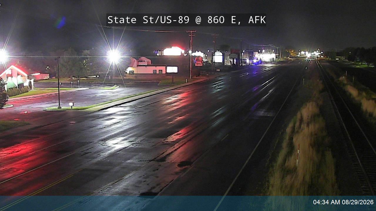 State St / US-89 @ 860 E, AFK live camera view