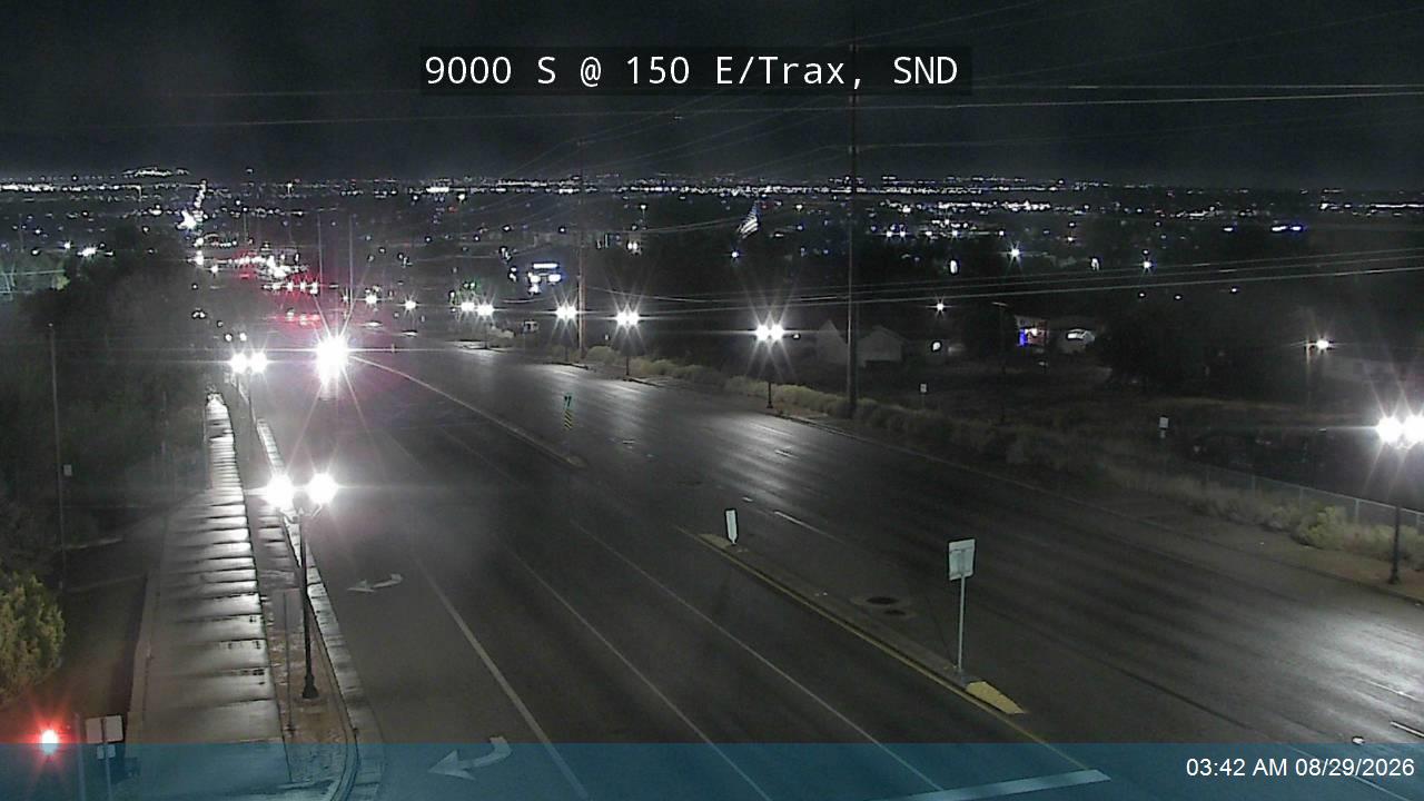 9000 S / SR-209 @ 150 E / Trax, SND live camera view