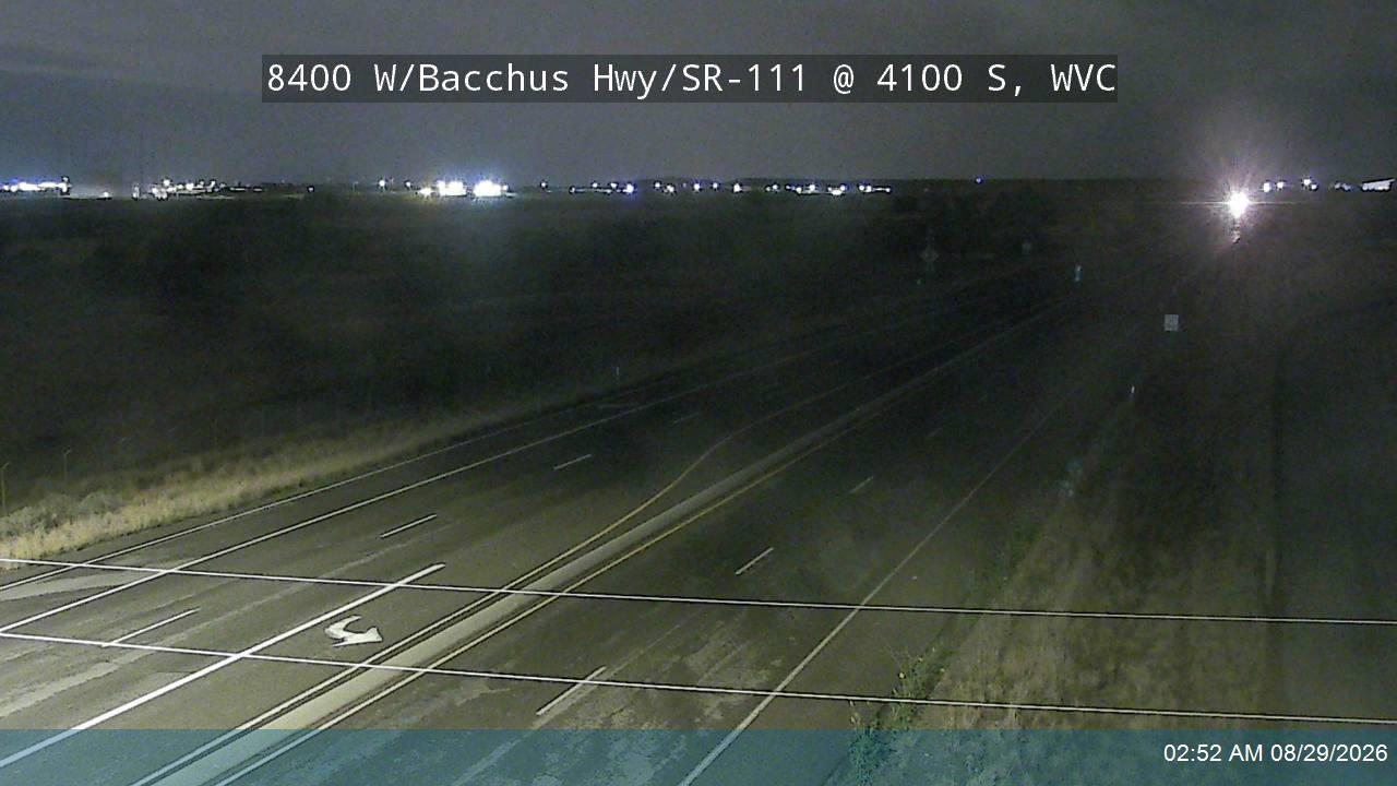 8400 W / Bacchus Hwy / SR-111 @ 4100 S, WVC live camera view
